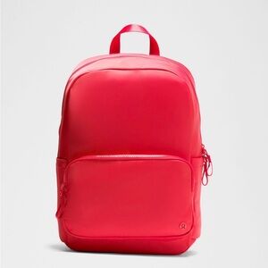 Lululemon Everywhere Backpack 22L Lululemon Red/ Ocean Air  NWT
